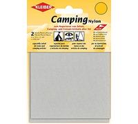 Kleiber Canvas Style Self-Adhesive Waterproof Nylon Repair 2 Patches (10cmx12cm Each) -Light Grey, 12 x 10 Centimeters