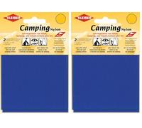 Kleiber Canvas Style Self Adhesive Waterproof Nylon Repair Patches, Royal Blue, 2 x 10 x 12 cm (Pack of 2)