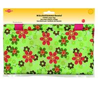 Kleiber Clothes Peg Bag, Flower pattern, 27,5 x 29 x 1 cm