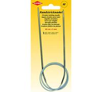 Kleiber + Co. GmbH Circular Knitting Needle, Metal, Gray, 80 cm x 3 mm