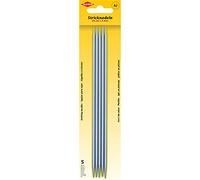 Kleiber + Co. GmbH Knitting Needles/Stockings, Metal, Gray, 20 cm x 4 mm