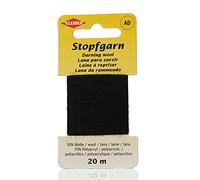 Kleiber Darning Wool, Black, 20 metres