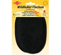 Kleiber Large Suede Sew on Trouser/Arm Patches-Black