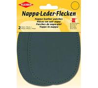 Kleiber Nappa Leather sew On Repair Patch-Dark Grey, Small