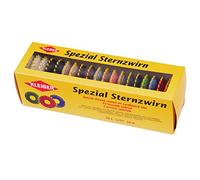 Kleiber Pack of 20 Different Coloured Polyester Threads, Yellow