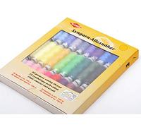 Kleiber Pack of 30 Assorted Polyester Coloured Threads