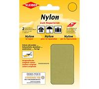 Kleiber Self Adhesive Waterproof Nylon Repair Patches, Beige,12 x 10 centimeters