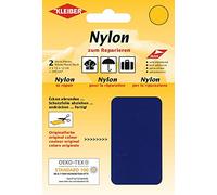 Kleiber Self Adhesive Waterproof Nylon Repair Patches, Dark Blue, 12 x 10 centimeters