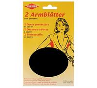 Kleiber Short Sleeve Dress Under Arm Protectors, Large, Black