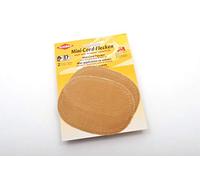 Kleiber Small Iron On or Sew On Oval Cord Arm/Knee Patches-Beige