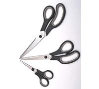 Kleiber Soft Touch Scissors Set - 3 Piece - Black, 27 x 19 x 2 cm