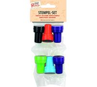 Kleiber Stamp, Green, Orange, Blue, Purple, Black, Small