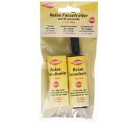 Kleiber Travel Lint Roller x2 30 Sheets, Black