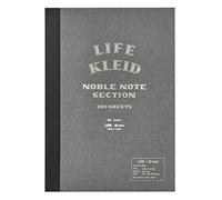 Kleid 8968 Life x kleid Noble Notebook, Charcoal, B6, 0.08 inch (2 mm) Square