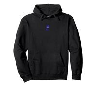 Klein Blue French Bleu Flower Pullover Hoodie