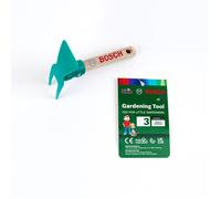 Theo Klein 2790 Bosch hoe, short I Robust children's garden hoe I Stable wooden handle I Dimensions: 13.5 cm x 10.5 cm x 4.5 cm I Toys for children aged 3 and over