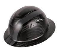 Klein Carbon Fiber Full Brim Hard Hat, Spartan
