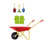 Klein Children's Metal Wheelbarrow With Accessories
