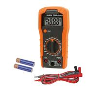 Klein MM300 Manual-Ranging Digital Multi Meter, 600 V, Orange
