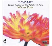 Klein - Mozart: Complete Variations And Other Works For Solo Piano