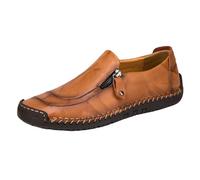 Klein Shoes Men's 46 Traditional Casual Shoes for Men, Handmade High End Driving Boots Slip On for Travel Outdoor Activities, Men's Shoes Sneakers, Blue, Brown2, 7 UK