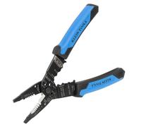 Klein Tools 1025 Long Nose Multi-Purpose Wire Stripper Tool, Made in USA Professional Electrician Tools, Crimping Tool, Cable Stripper for 10-20 AWG Solid, 12-22 AWG Stranded Wire