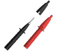 Klein Tools 13737 Replacement Lead Heads for Meter Accessory Kit Cat. No. 69483, Universal Test Lead Tips with Removable Cap, Banana Type Connector for Multimeter and Clamp Meter Testing