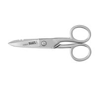 Klein Tools 2100-9 Stainless Steel Electrician's Scissors with Stripping Notches, 5-1/4-Inch, Made in USA