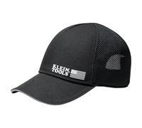 Klein Tools 22014 Mesh Ball Cap with Bump Cap Insert Compatibility, Mesh Back Safety Hat with Reflective Accents, Adjustable Snapback Hat, for Construction and Jobsite Use