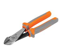 Klein Tools 2288RINS Klein Tools 2288RINS 1000V Insulated Diagonal Cutter Pliers, High Leverage Design, Induction Hardened Knives, 8-Inch