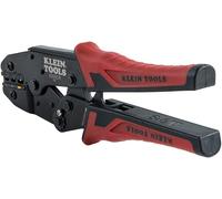 Klein Tools 3005CR Wire Crimper Tool, Ratcheting Insulated Terminal Crimper for