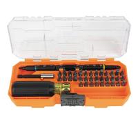 Klein Tools 32501HD KNECT 46-Piece Impact-Rated Multi-Bit Screwdriver and Nut Driver Set With MODbox Case, 39 Bits, 4 Nut Drivers, Holder, Handle