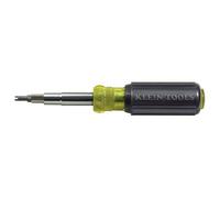 Screwdriver and Nut Driver 11-in-1 Multi Tool with Bit for Schrader Valve Cores Klein Tools 32527, 1/4", 5/16", 3/8"