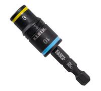 Klein Tools 32931M 2-in-1 Impact Socket Features Flip Socket, 2 Metric Hex Sizes, 8mm and 10mm, Impact Rated