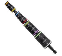 Klein Tools 32934M Impact Driver, 8-in-1 Metric Socket Set, 4 Flip Sockets with 7, 8, 10, 12, 13, 14, 15 and 17mm Nut Driver Sizes, Impact Rated 6-1/2-Inch Shaft