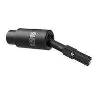 Klein Tools 32980 Flip Socket Swivel Adapter, 25-Degree Swivel Head, Flip Socket Compatible, Impact-Rated