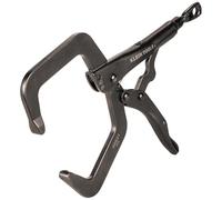 Klein Tools 38631 C-Clamp Locking Pliers with Standard Jaws, Intuitive Thumb Knob, Adjustable Clamp for Home, Shop, Woodworking, 9-Inch