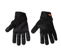 KLEIN TOOLS 40232 Wire Pulling Gloves, Extra Grip Work Gloves with Thumb Reinforcements and Grip Patches on Palm and Fingertips, Medium