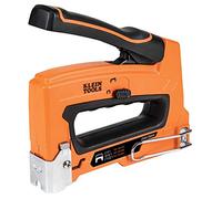 Klein Tools 450-100 Heavy Duty Stapler for Voice, Data, Video and Nonmetallic Sheathed (Romex) Cable Fits 1/4-, 5/16-, and 19/32-Inch Staples