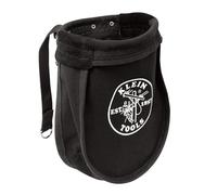 Klein Tools 51A Tool Pouch, Utility Pouch for Carrying Nuts and Bolts, with Interior Pocket, No. 10 Canvas, 9 x 3.5 x 10-Inch