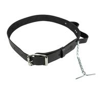 Klein Tools 5207M Electrician's Leather Tool Belt, Medium,Brown
