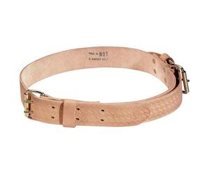 Klein Tools 5420XL Ironworker's Heavy-Duty Leather Tie-Wire Belt, Extra Large