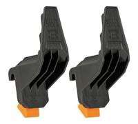 KLEIN TOOLS 54816MB MODbox Multi-Hooks, Modular Tool Storage System Side Mounting Accessory, Easy One-Handed Attachment, Versatile Hanging