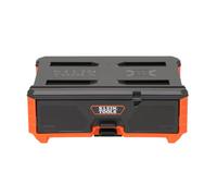 Klein Tools 54844MB MODbox Compact Single Drawer Box Full Width, Tool Storage Drawer with Ball Bearing Slides, Dividers Included, PVC Foam Mat