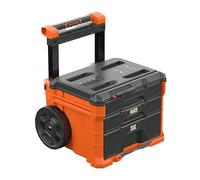 Klein Tools 54890MB MODbox Three Drawer Rolling Toolbox, Tool Storage, Ball Bearing Drawer Slides, Dividers Included