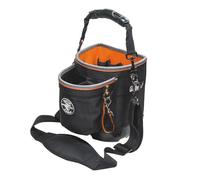 Klein Tools 55419SP-14 Tool Bag with Shoulder Strap Has 14 Pockets for Tool Storage, Can Fit Long Screwdrivers