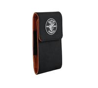 KLEIN TOOLS 55474 Phone Holder, XX-Large, Fits iPhone, Google, LG, Samsung Phones, With Magnetic Closure and Belt Clip Black