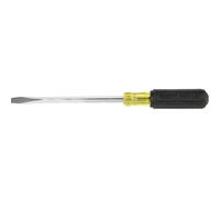 Klein Tools 600-8 Flathead Screwdriver with 3/8-Inch Keystone Tip, Made in USA, 8-Inch Heavy Duty Square Shank