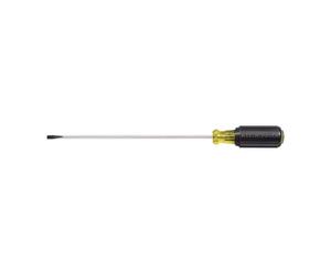 Klein Tools 601-8 3/16-Inch Cabinet Tip Screwdriver, 8-Inch, Made in USA