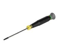 Klein Tools 6323 Mini Precision Screwdriver, T10H TORX Tamperproof Tool with Cushion-Grip Handle and Color Coded Rings, 3-Inch Shank